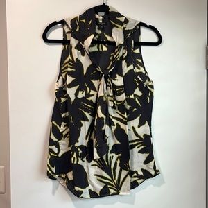 Ann Taylor 100% Silk Sleeveless Top